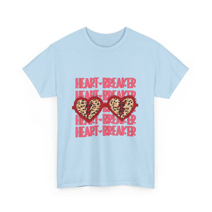 Heartbreaker Leopard Heart Graphic Tee