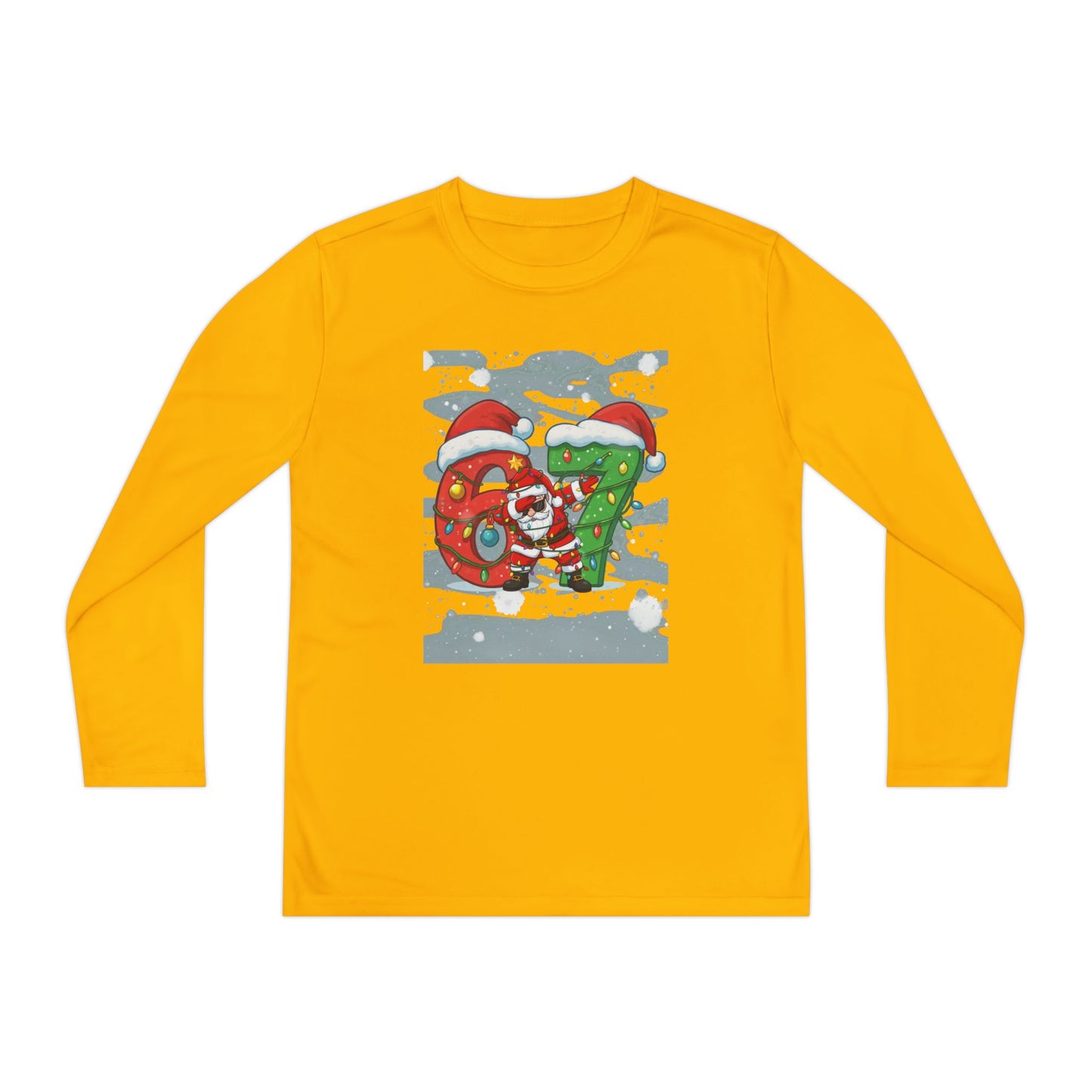 Dabbing Santa- SIX SEVEN 🤲🏼Long Sleeve Tee
