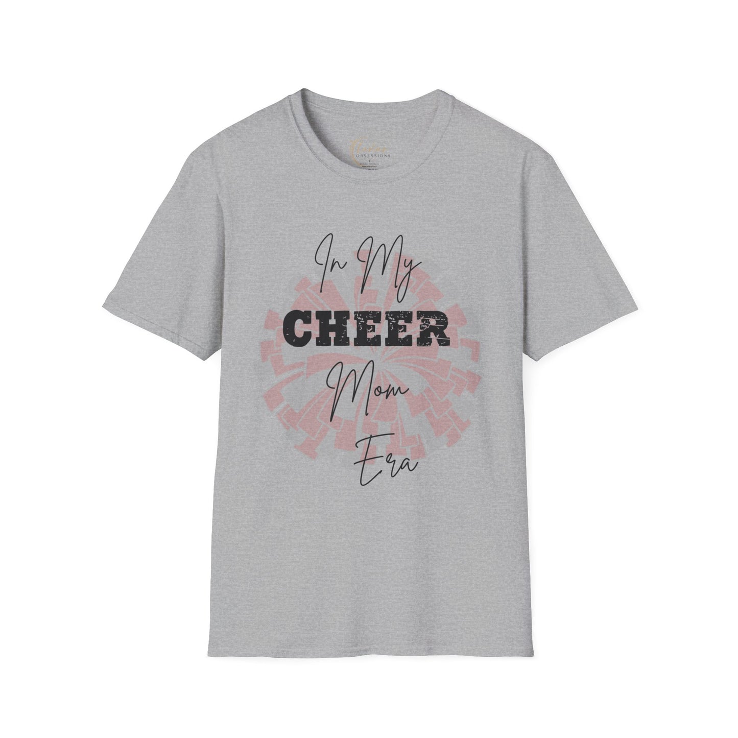 Cheer Mom T‑Shirt — "In My Cheer Mom Era" Graphic Tee
