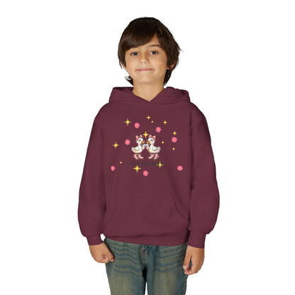 Goose Bumps! Youth Hoodie, Pet Lover Gift, Spring Fashion, Kids Sweatshirt, Birthday Present, Adorable Animal Design