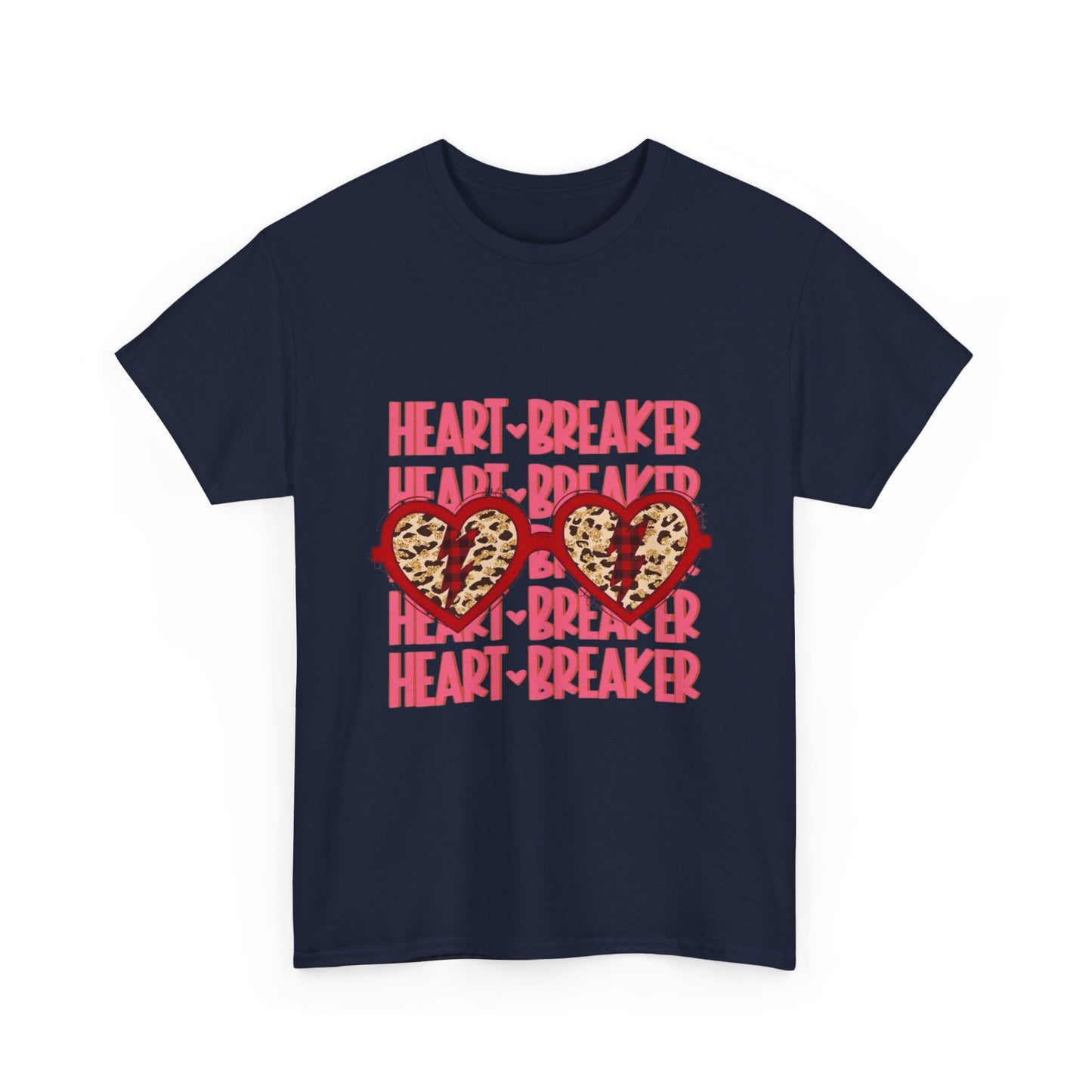 Heartbreaker Leopard Heart Graphic Tee