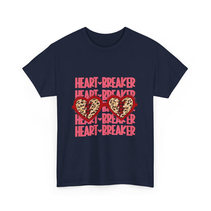 Heartbreaker Leopard Heart Graphic Tee
