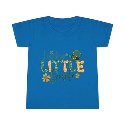 St. Patrick's Day Toddler T-Shirt — Lucky Little Dude Graphic Tee