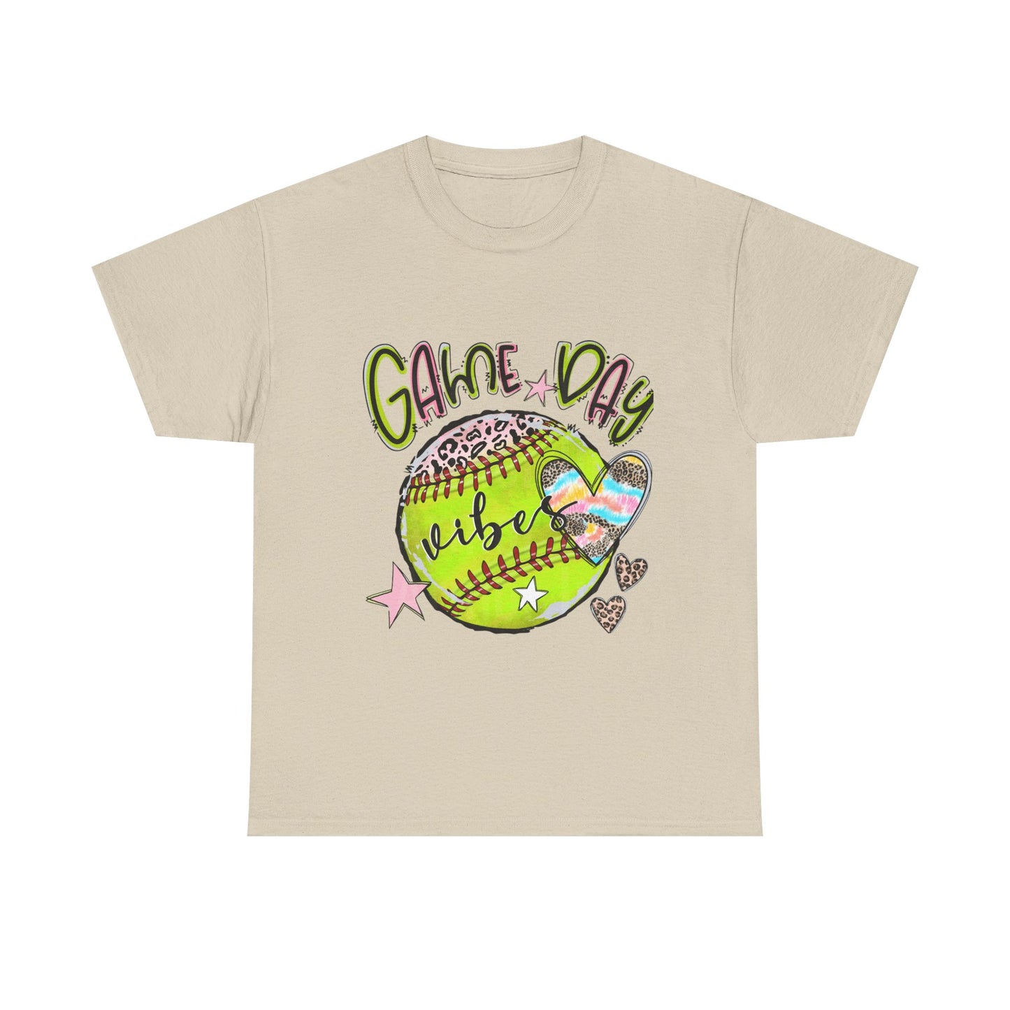 Softball- Game Day- Unisex Heavy Cotton Tee