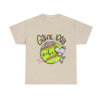 Softball- Game Day- Unisex Heavy Cotton Tee
