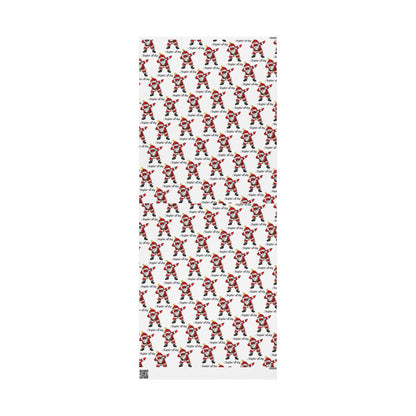 Sleighin' Santa- Wrapping Paper – Festive Holiday Gift Wrap