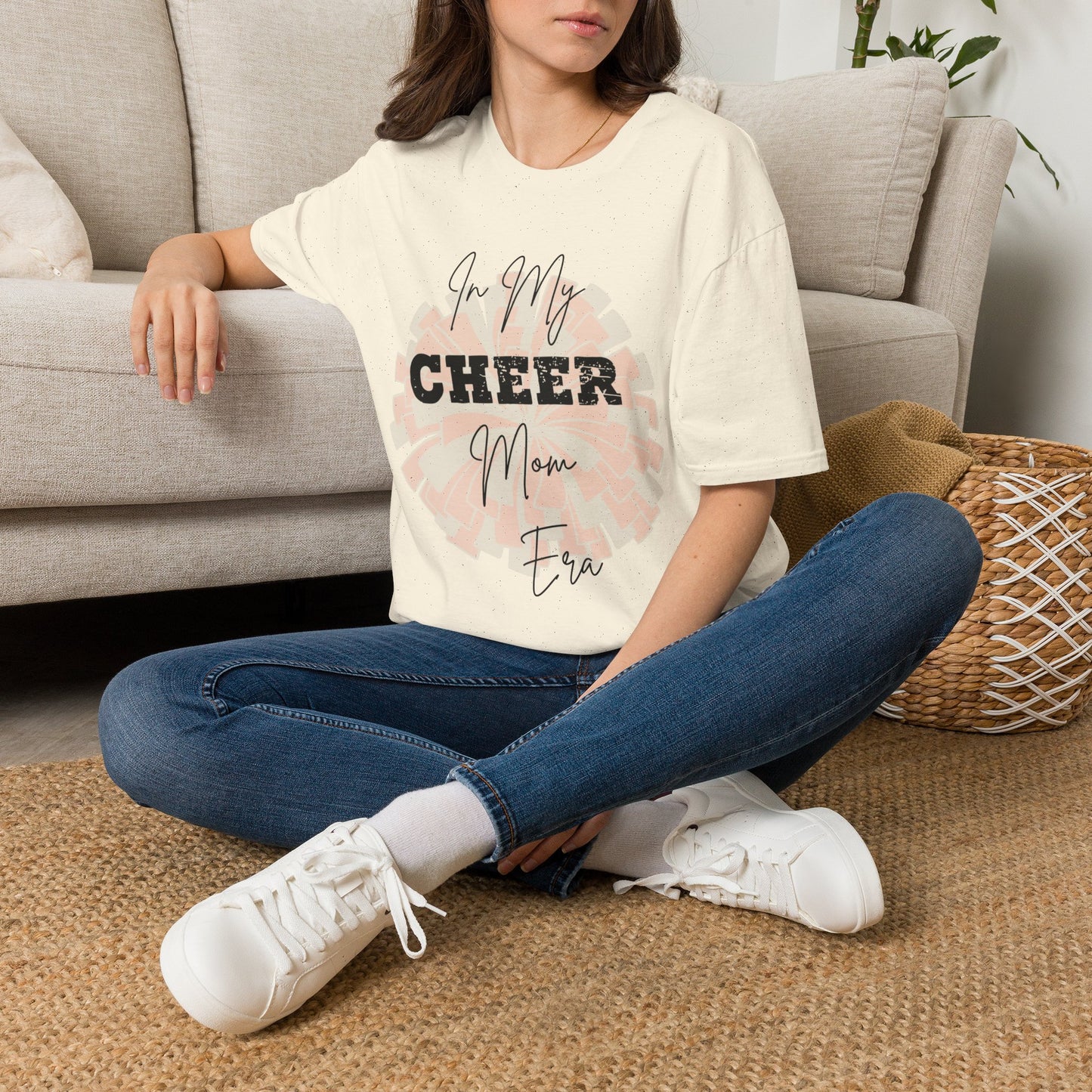 Cheer Mom T‑Shirt — "In My Cheer Mom Era" Graphic Tee