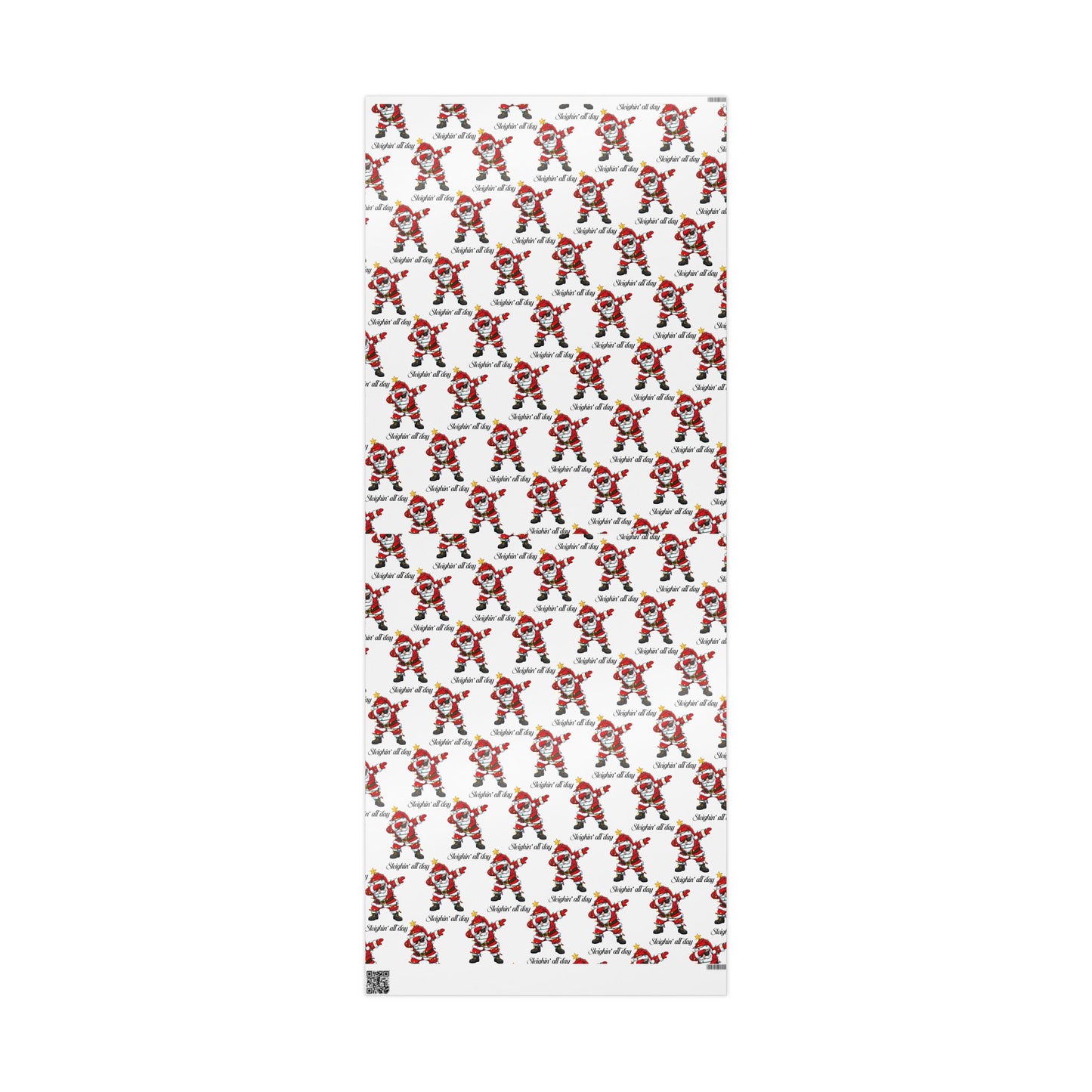 Sleighin' Santa- Wrapping Paper – Festive Holiday Gift Wrap