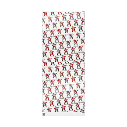 Sleighin' Santa- Wrapping Paper – Festive Holiday Gift Wrap