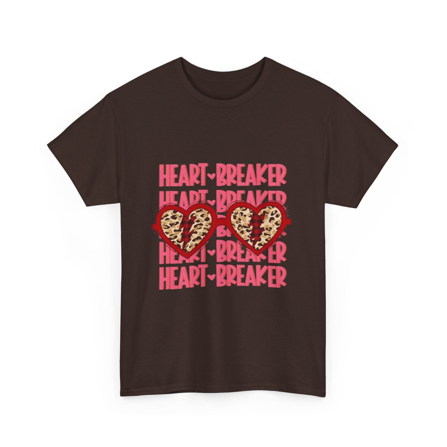 Heartbreaker Leopard Heart Graphic Tee