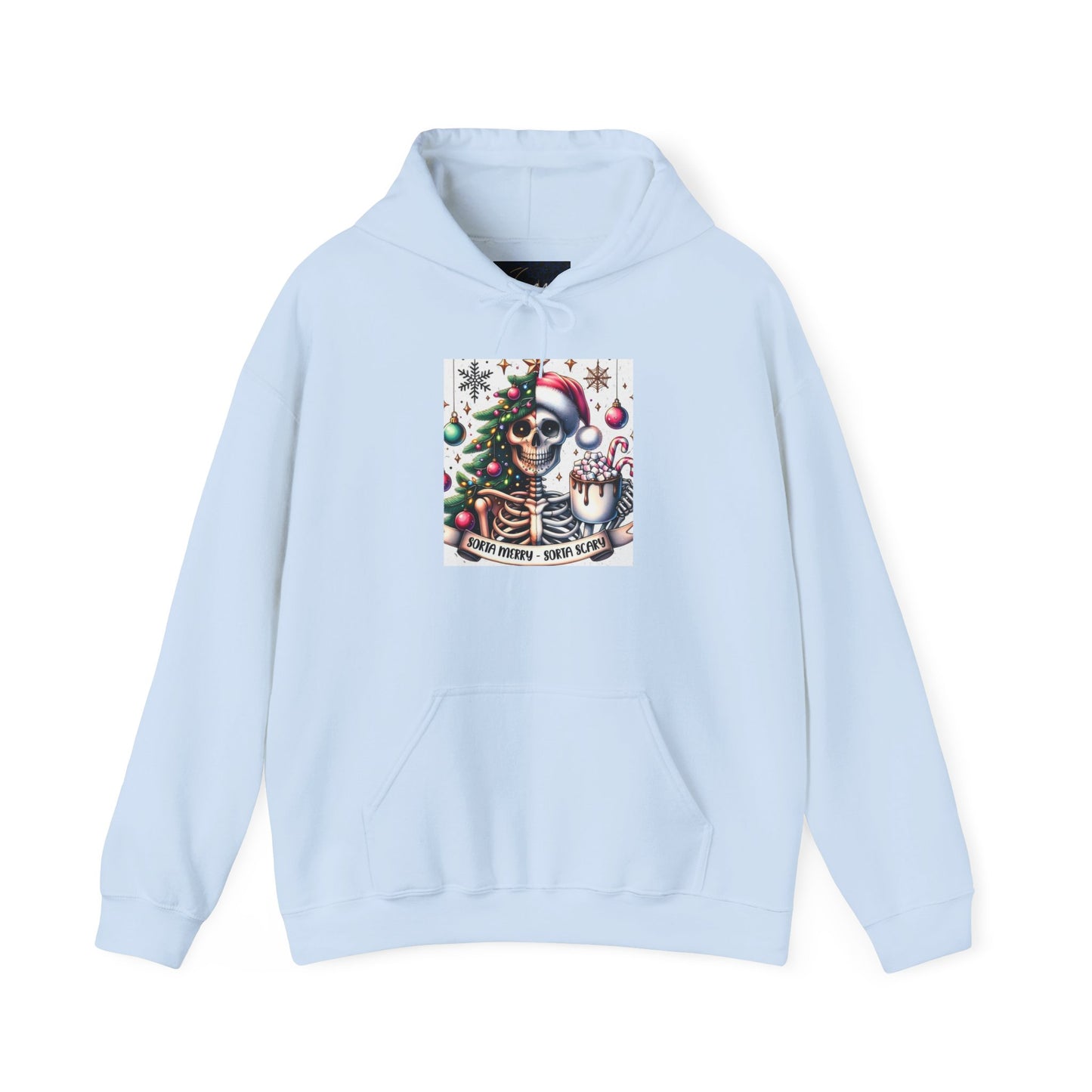 Sorta Merry, Sorta Scary. Unisex Heavy Blend™ Hooded Sweatshirt