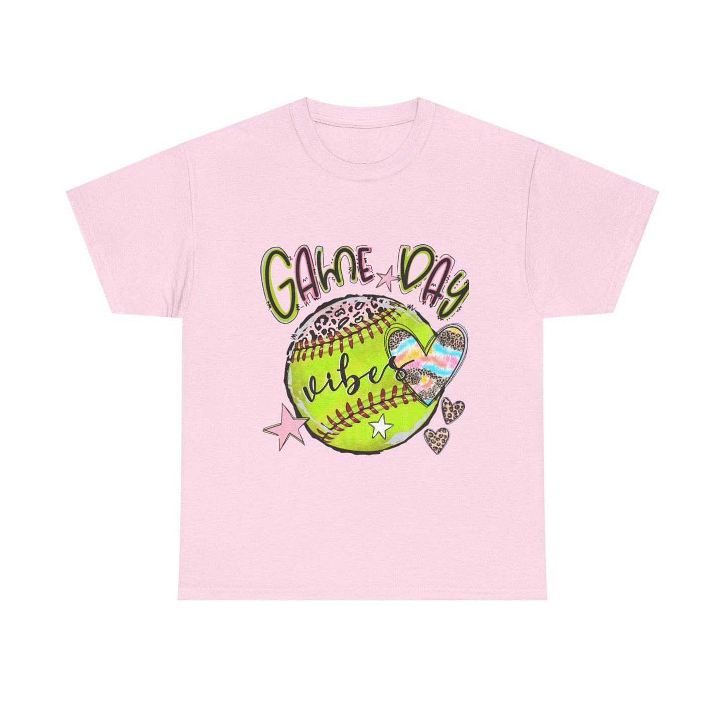 Softball- Game Day- Unisex Heavy Cotton Tee