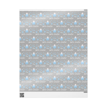 Winter Wonderland Elegant Gift Wrapping Paper for All Occasions