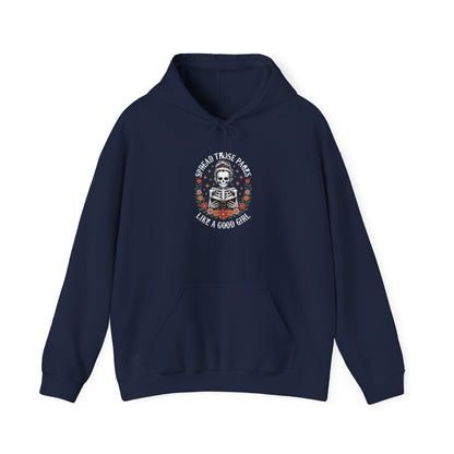 Day of the Dead Sugar Skull Hoodie – Floral Calavera Graphic Sweatshirt