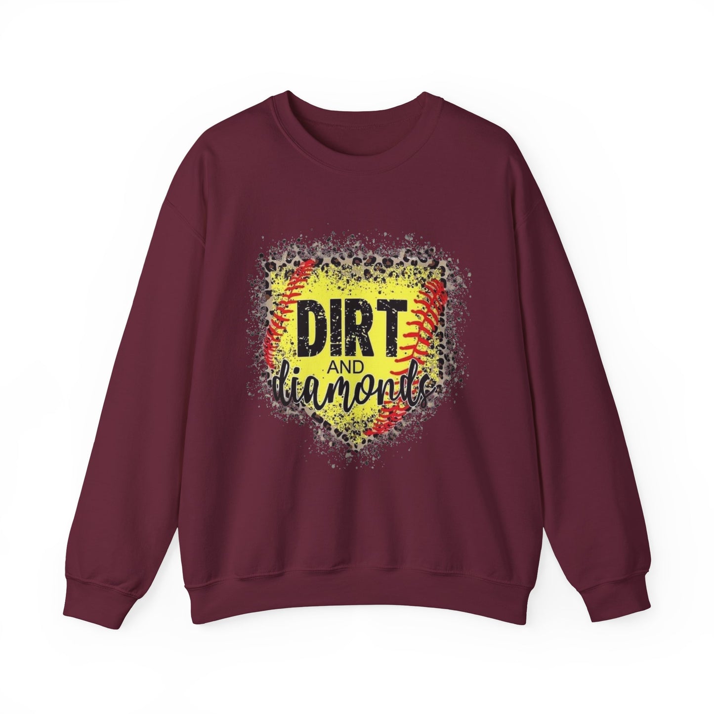 Dirt and Diamonds Sweatshirt — Baseball-Inspired Crewneck for Players & Fans