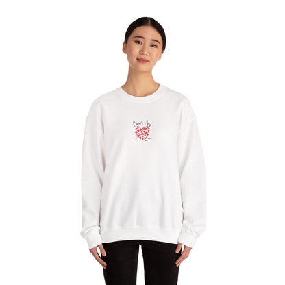 Embroidered Cupid's Arrow Merch-  Crewneck Sweatshirt