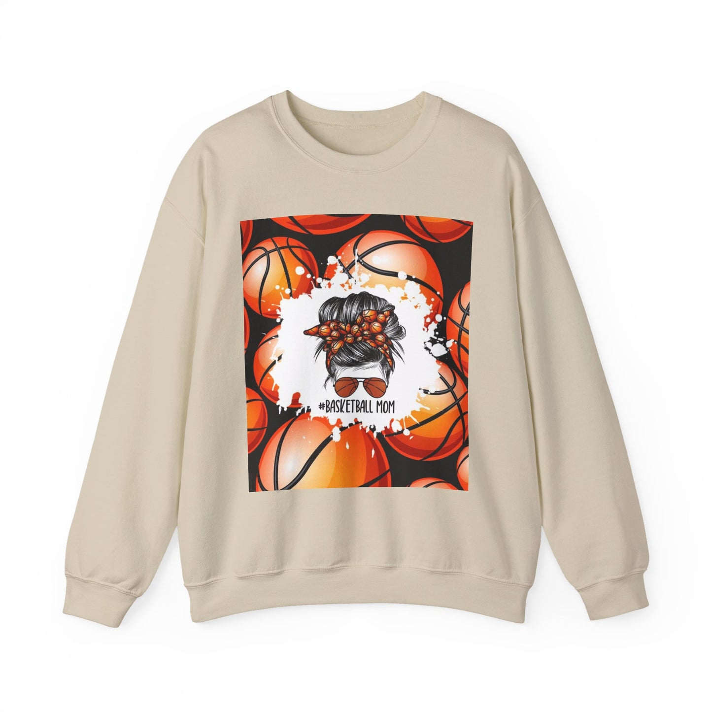 Stylish Basketball Mom Sweatshirt