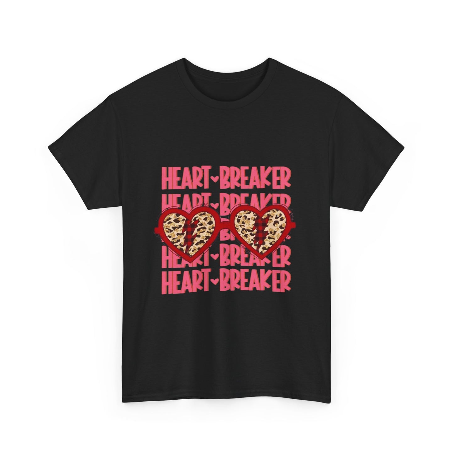 Heartbreaker Leopard Heart Graphic Tee