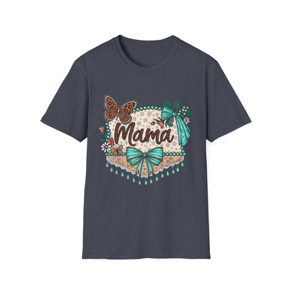 Mama Floral Tee — Boho Butterfly Mother’s Day T-Shirt
