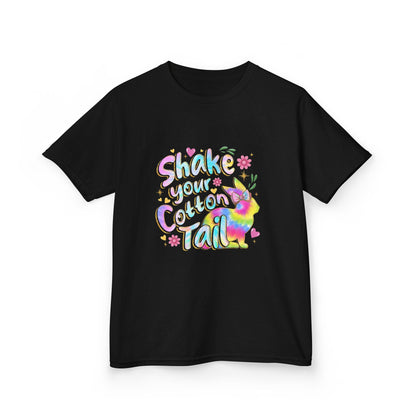 Kids Tee — 'Shake Your Rainbow Tail' Colorful Unicorn Shirt