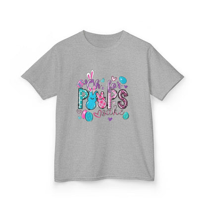 Kids Tee — "Pops" Cute Colorful Bunny Hearts Design (Children’s Graphic T-Shirt)