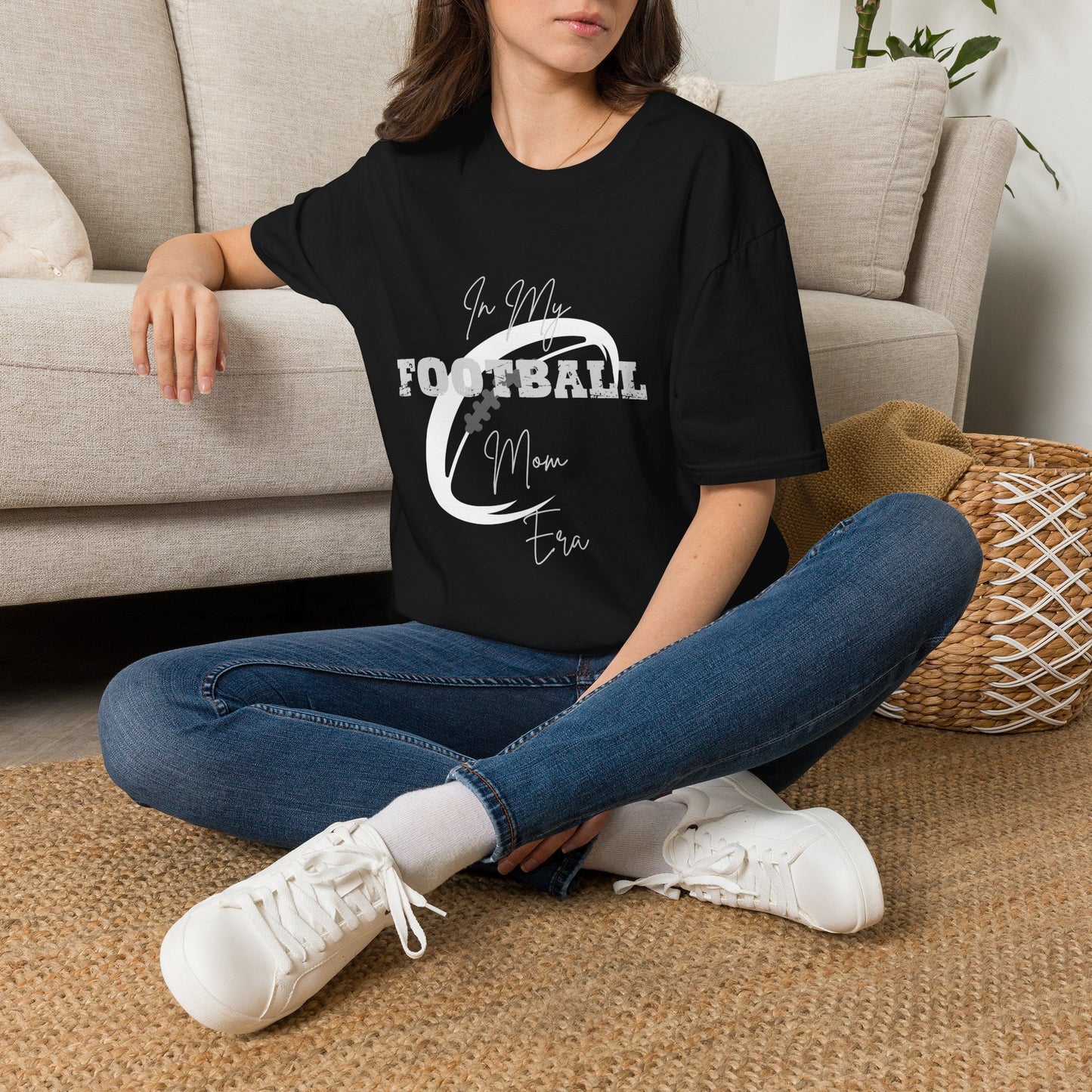 Football Mom T-Shirt — “In My Football Mom Era” Graphic Tee