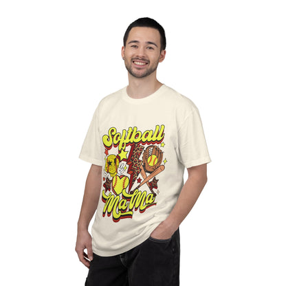 Softball Mama T-Shirt — Retro Softball Mom Graphic Tee