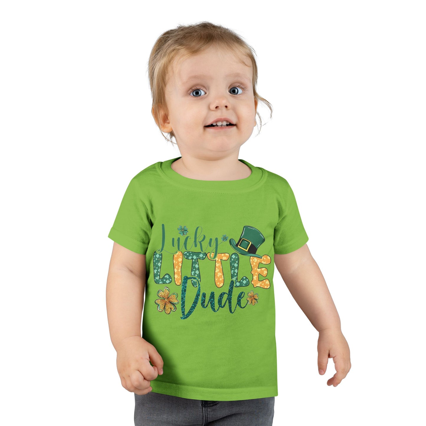 St. Patrick's Day Toddler T-Shirt — Lucky Little Dude Graphic Tee