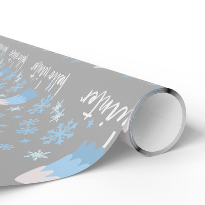 Winter Wonderland Elegant Gift Wrapping Paper for All Occasions