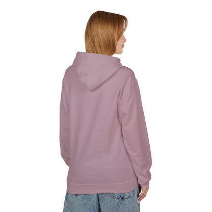 Pucker Up Hoodie — Pink Lip Print Valentine’s Graphic Sweatshirt