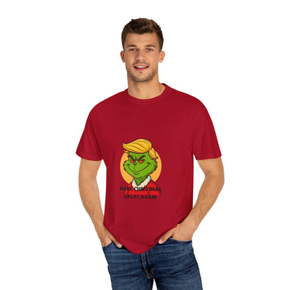 Make Christmas Great Again- Grinch/Trump T-Shirt