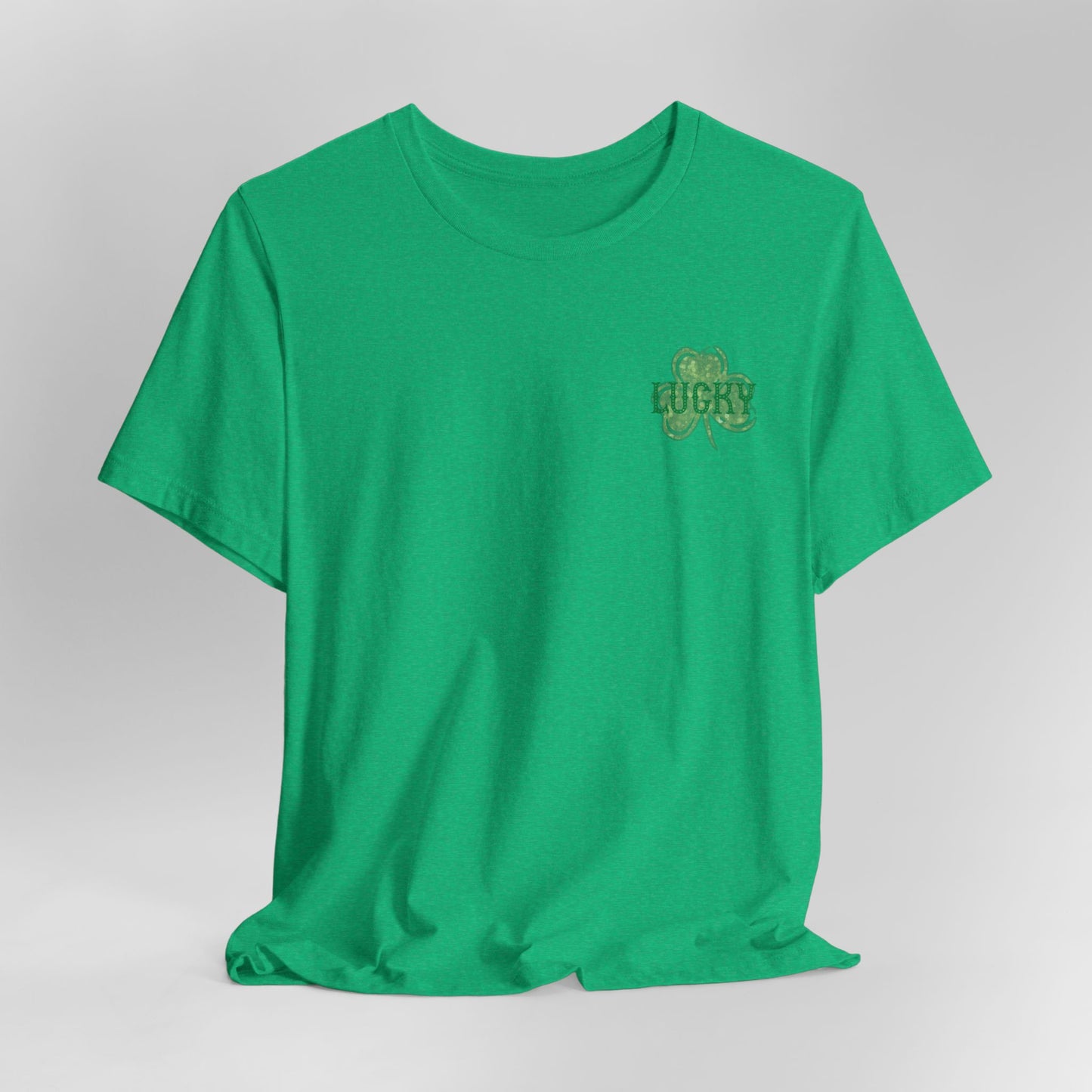 Lucky- St. Patrick's Day- Unisex Jersey Short Sleeve Tee