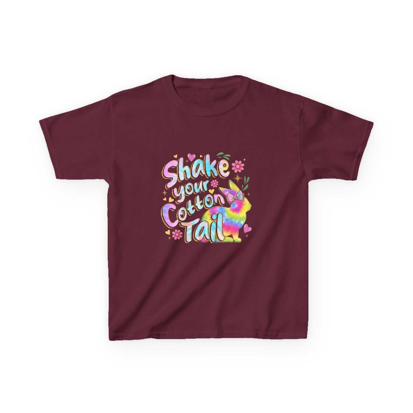Kids Tee — 'Shake Your Rainbow Tail' Colorful Unicorn Shirt