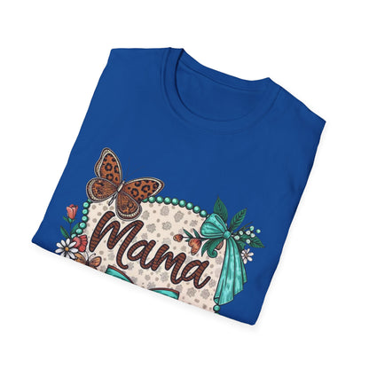 Mama Floral Tee — Boho Butterfly Mother’s Day T-Shirt