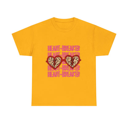 Heartbreaker Leopard Heart Graphic Tee