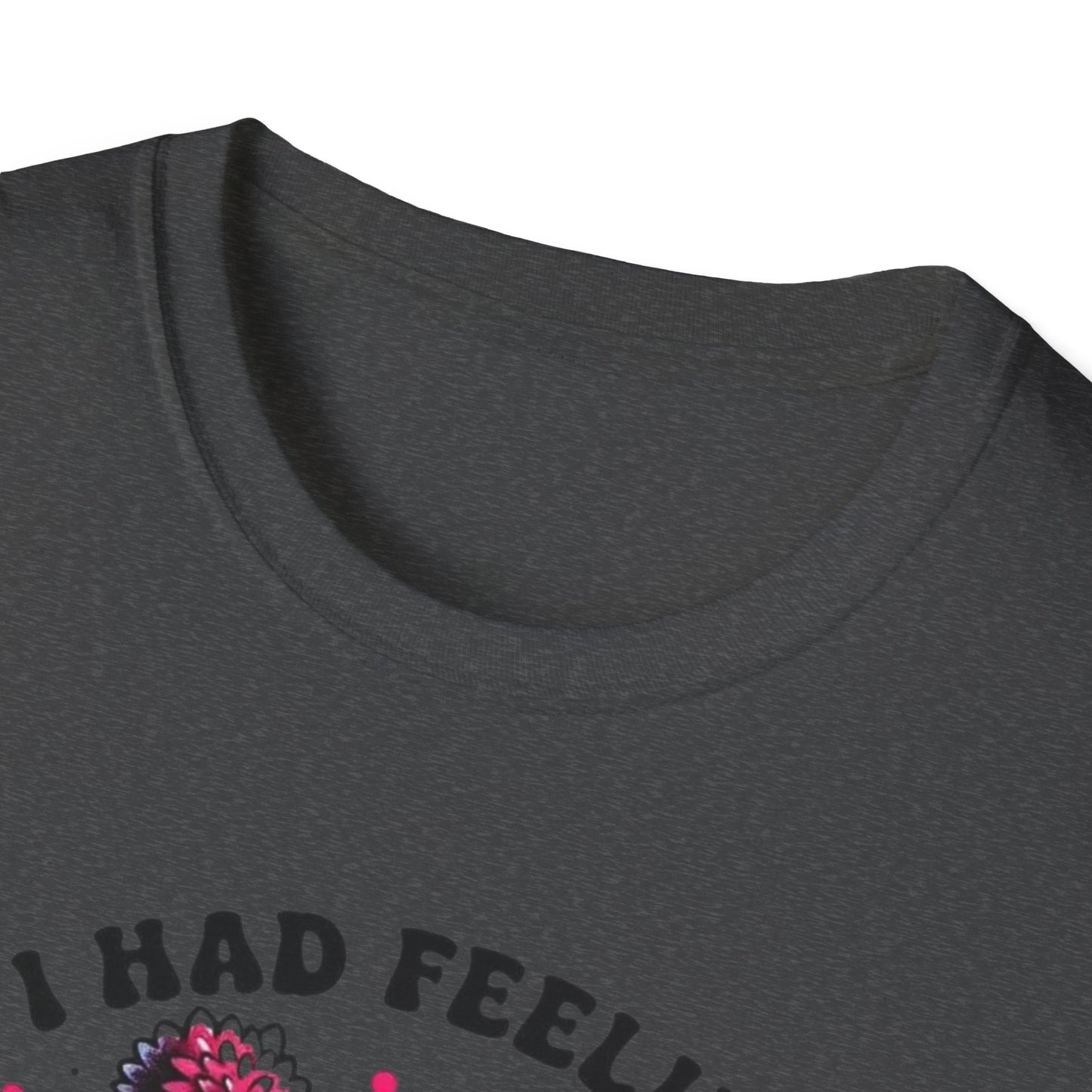 Skeleton Coffee Tee - "If I Had Feelings They'd Be For You" Graphic T-Shirt