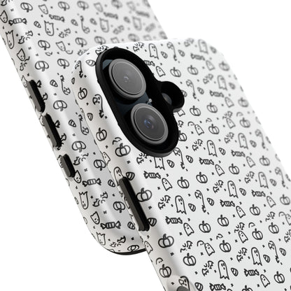 Cute Ghost & Pumpkin Phone Case