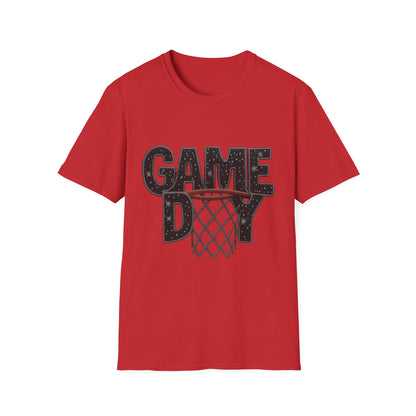 Game Day Basketball T-Shirt — Hoop & Net Sport Tee