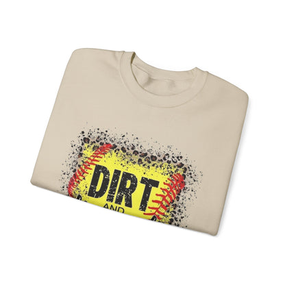Dirt and Diamonds Sweatshirt — Baseball-Inspired Crewneck for Players & Fans