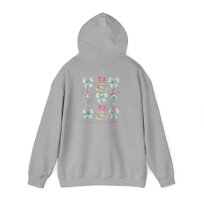 Just a Girl Who Loves Christmas- Whimsical Hooded Sweatshirt