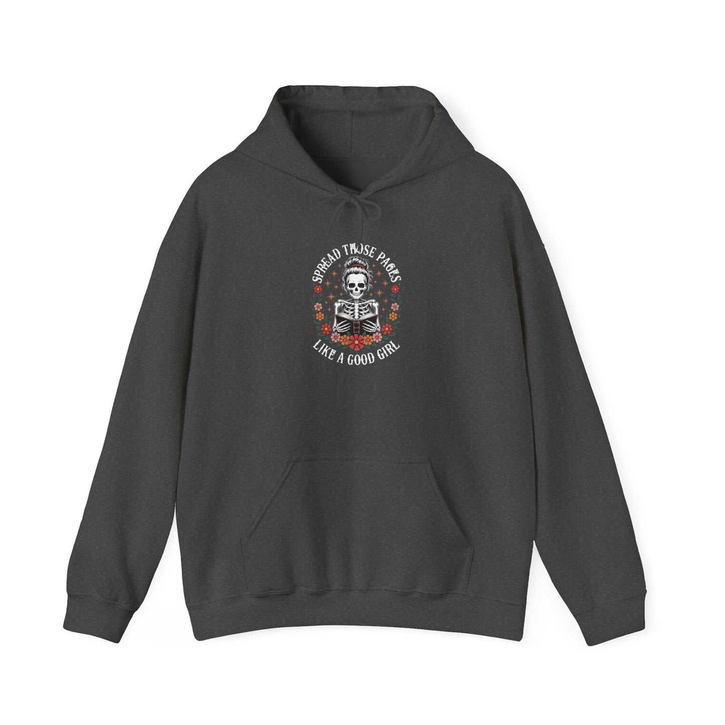 Day of the Dead Sugar Skull Hoodie – Floral Calavera Graphic Sweatshirt