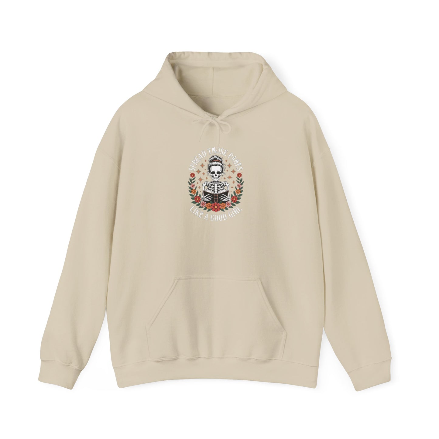 Day of the Dead Sugar Skull Hoodie – Floral Calavera Graphic Sweatshirt