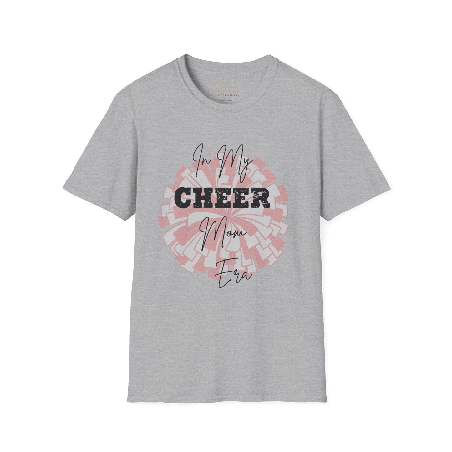 Cheer Mom T‑Shirt – "In My Cheer Mom Era" Graphic Tee