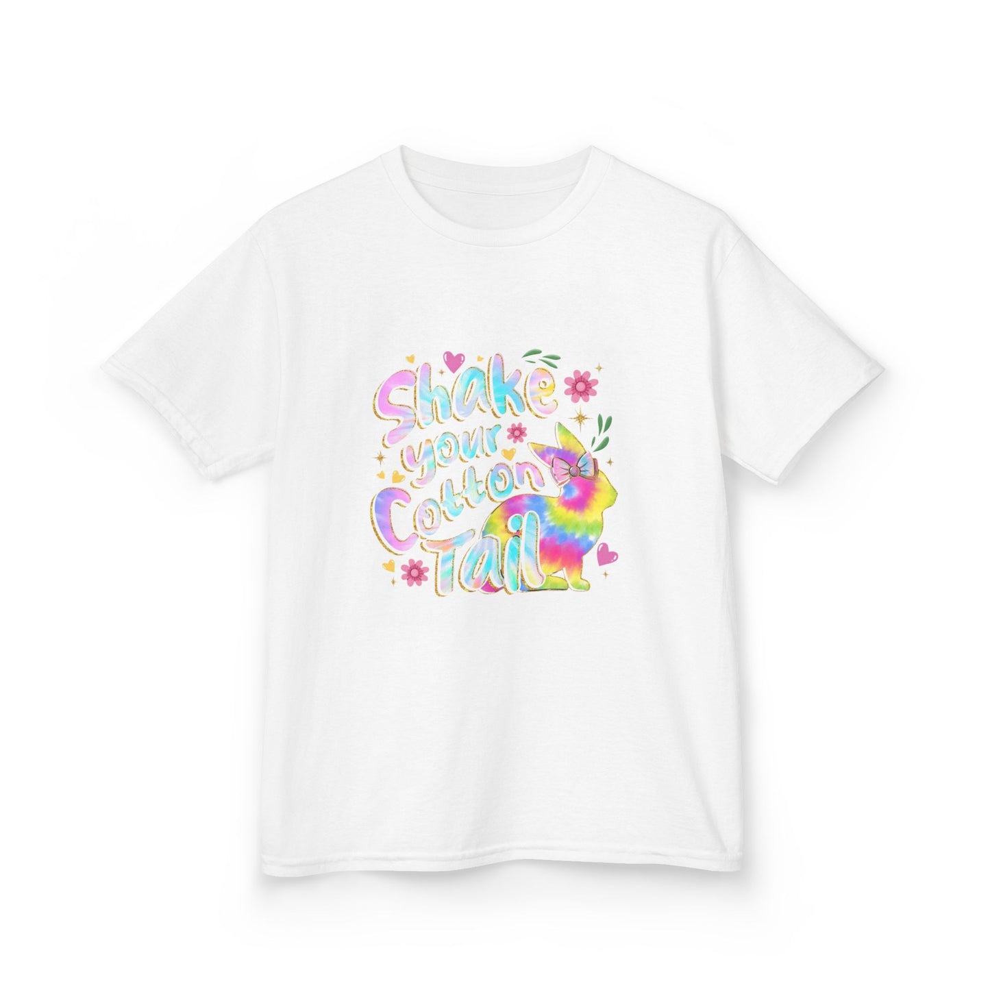 Kids Tee — 'Shake Your Rainbow Tail' Colorful Unicorn Shirt