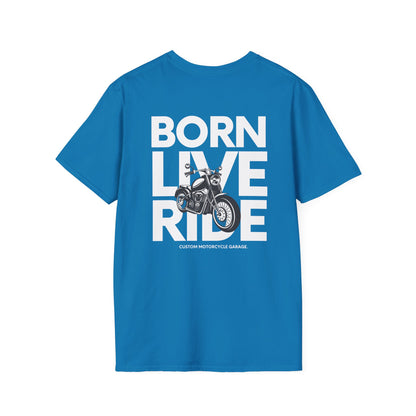 Adventure Ride Unisex T-Shirt - Motorcycle Graphic Tee, Perfect for Bikers, Gift for Riders, Casual Wear, Summer Outfit
