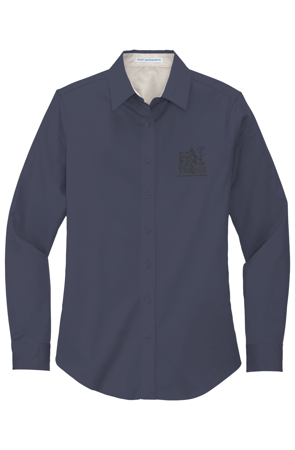 Womens Long Sleeve Easy Care Shirt