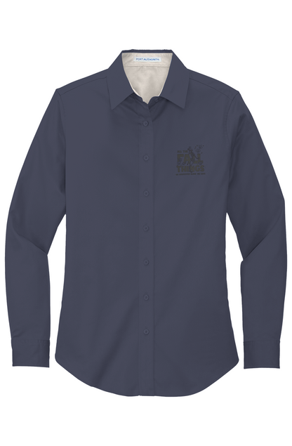 Womens Long Sleeve Easy Care Shirt