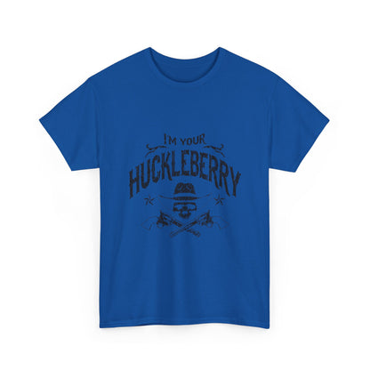 I'm Your Huckleberry T-Shirt — Vintage Western Skull & Pistols Tee