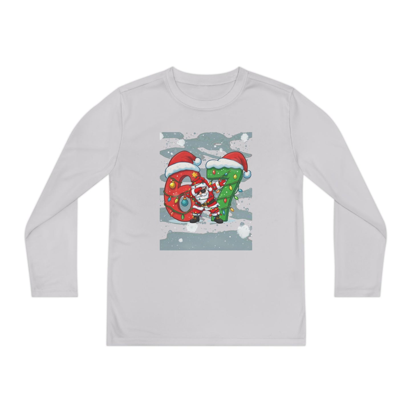 Dabbing Santa- SIX SEVEN 🤲🏼Long Sleeve Tee