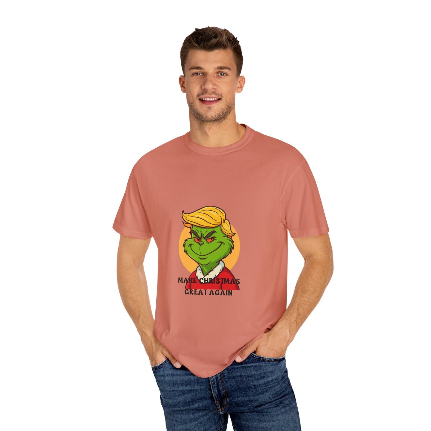 Make Christmas Great Again- Grinch/Trump T-Shirt